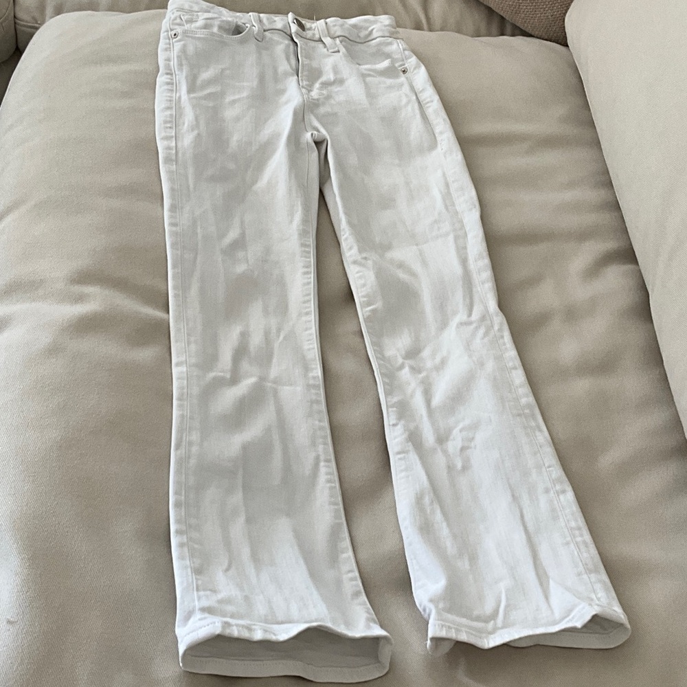Frame Denim Women's Flare White Jeans
